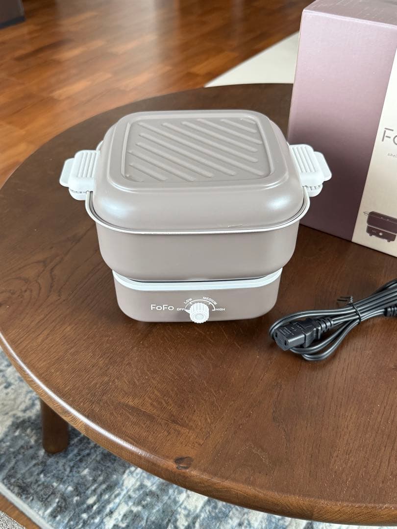 ワンダーシェフ FOFO（フォフォ）シェルクッカー ココア EFSAP20