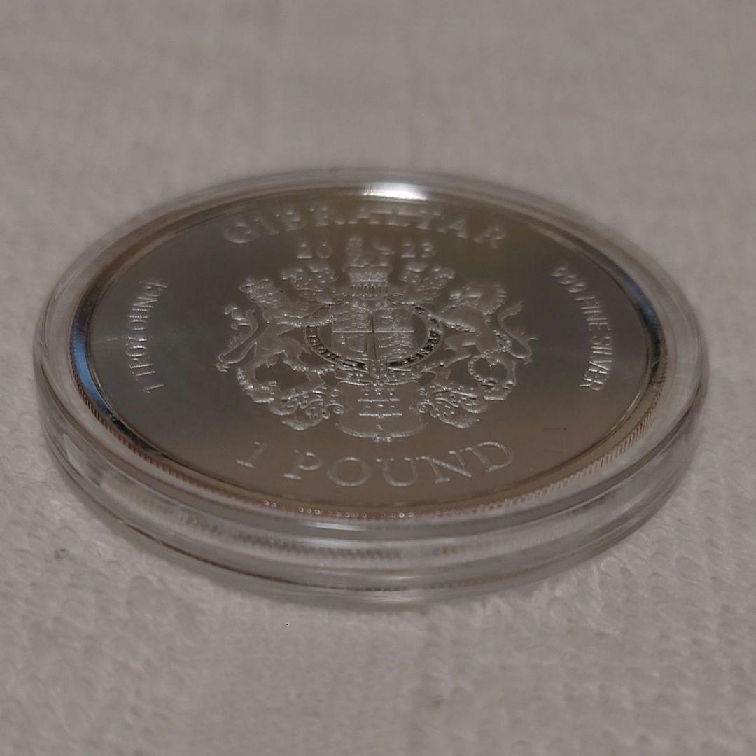 2023年 ジブラルタル 「正義の女神」１オンス銀貨