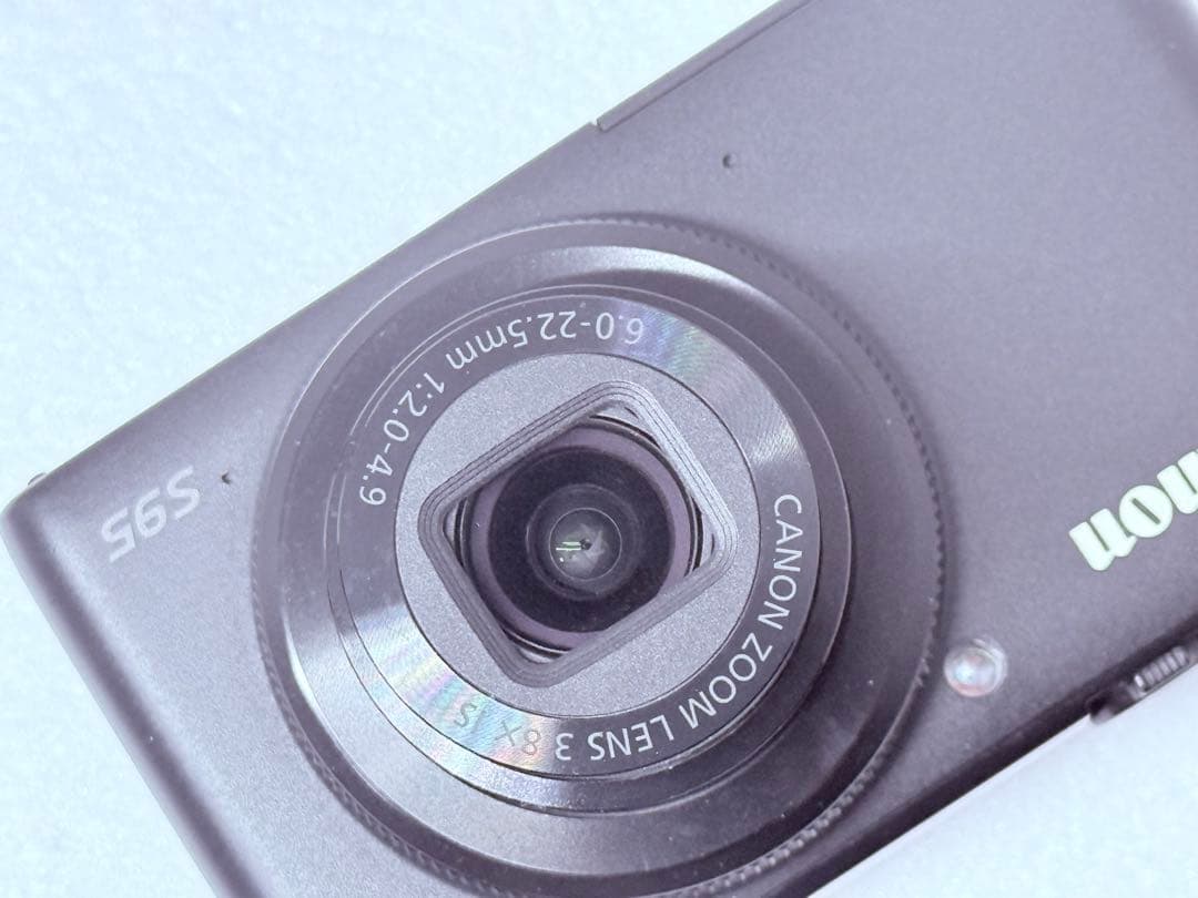 Canon PowerShot S95 動作確認済 コンデジ ミニマルデザイン