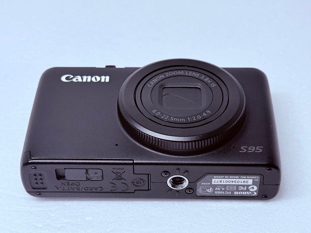 Canon PowerShot S95 動作確認済 コンデジ ミニマルデザイン