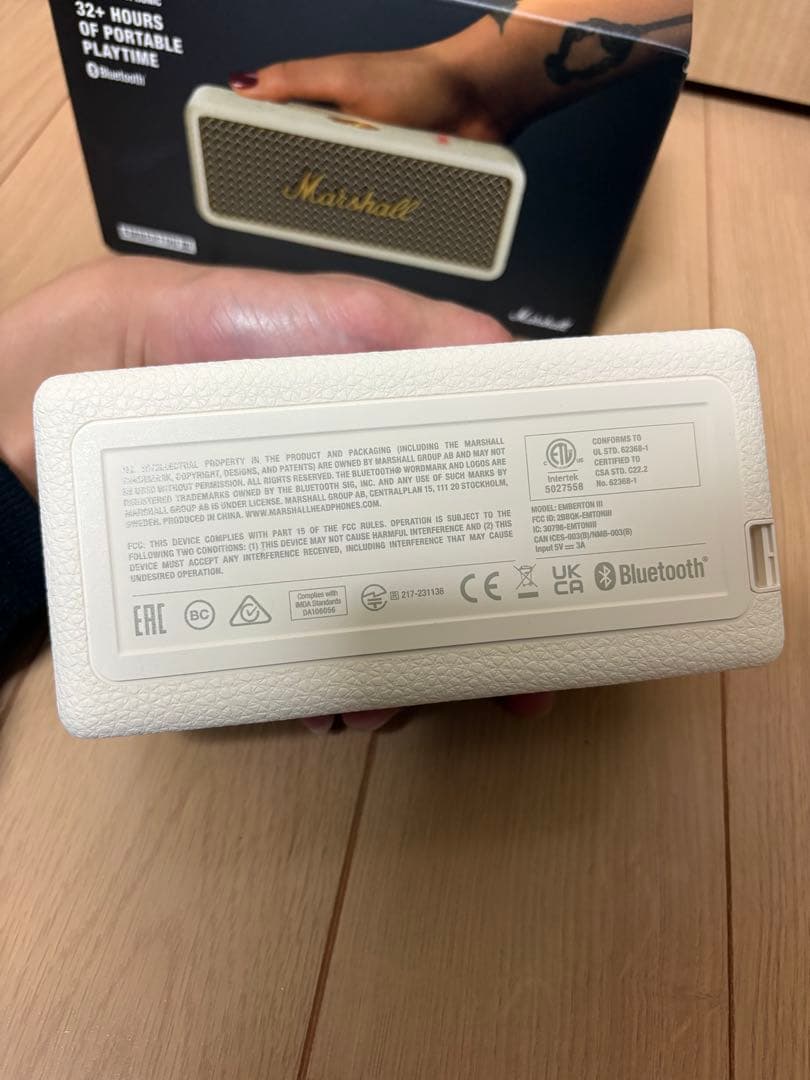 c*i様 Marshall Portable Bluetooth Speaker