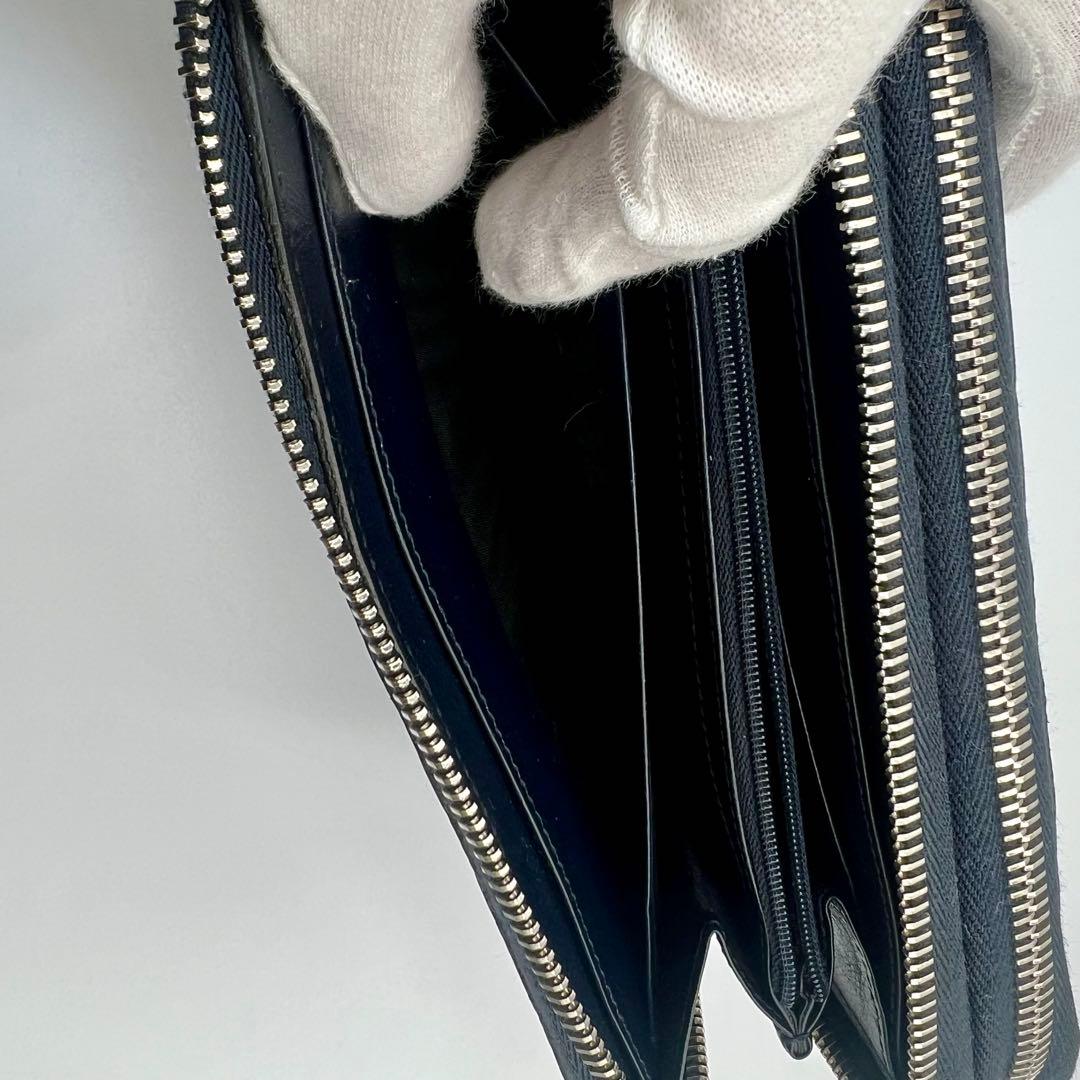 グッチ マイクログッチシマ トラベル ドキュメントケース 長財布 449246