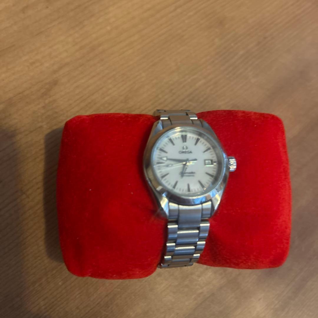 オメガ アナログ時計 シルバー