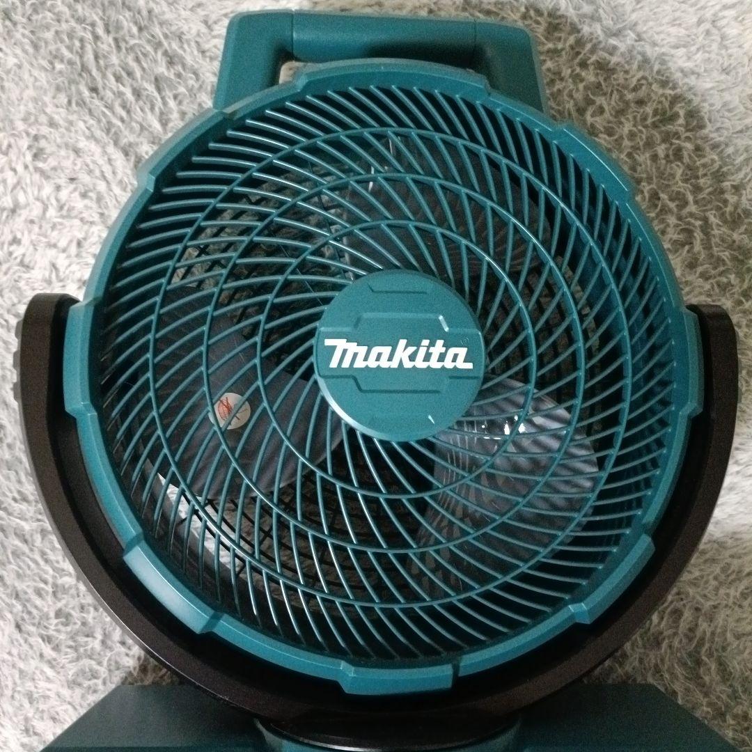 【本体のみ】マキタ 充電式ファン CF203DZ 自動首振り機能付き グリーン系