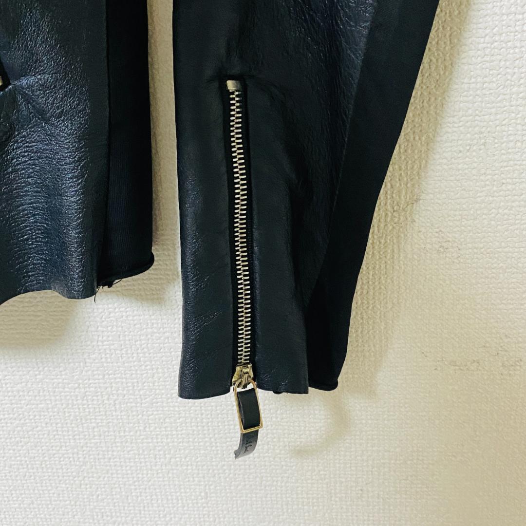 Paul Smith（ポールスミス）ライダース シングル　ラムレザー　M