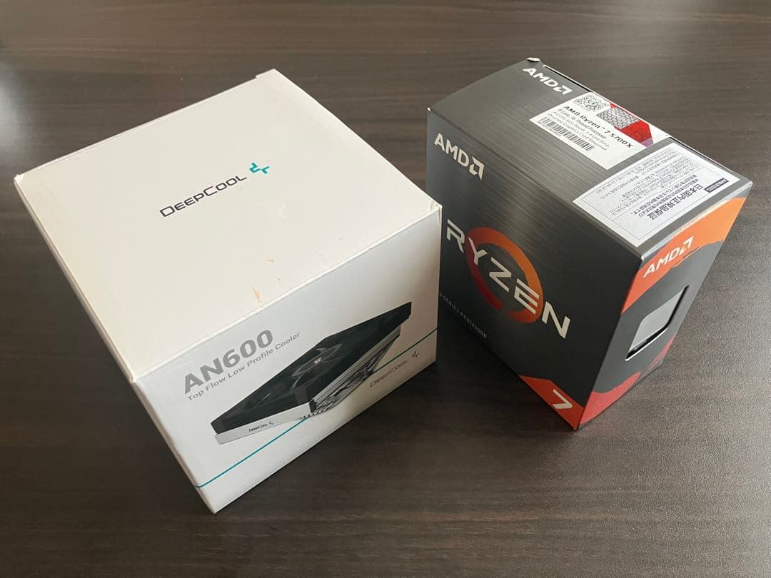 Ryzen 7 5700X & DEEPCOOL AN600 セット