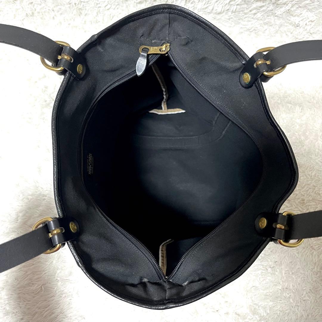 ✨激レア✨イルビゾンテ トートバッグ ビジネスバッグ A4収納可能 ブラック