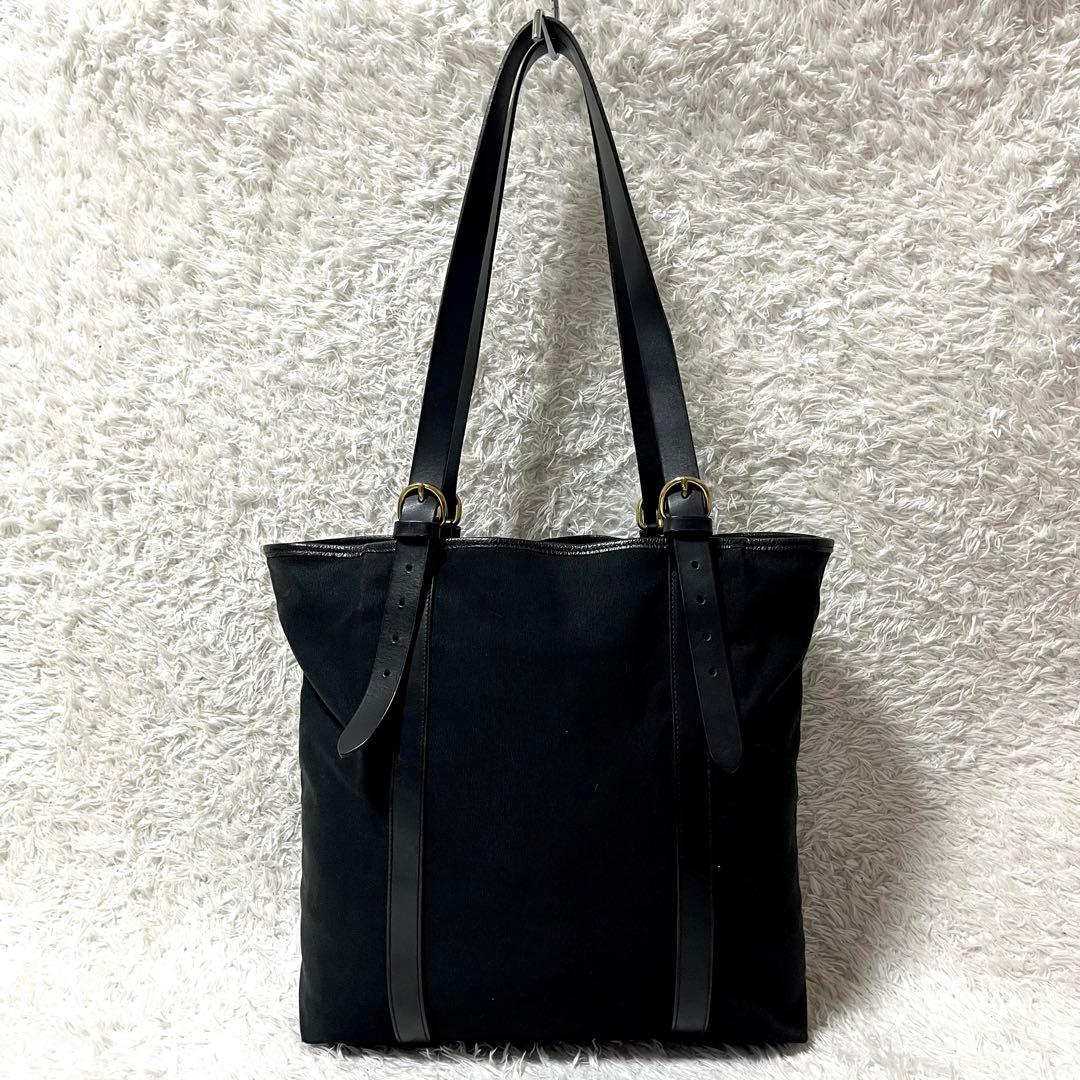 ✨激レア✨イルビゾンテ トートバッグ ビジネスバッグ A4収納可能 ブラック