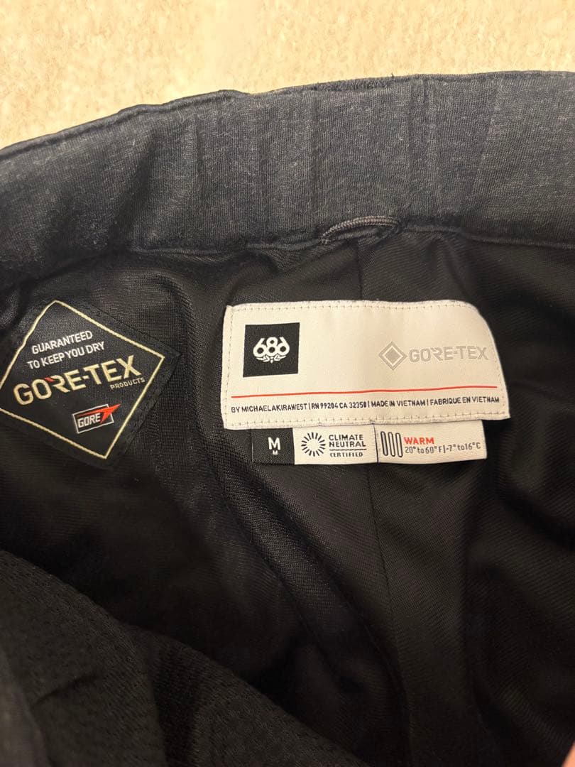 23-24 686 GORE-TEX GT PANTS ブラック