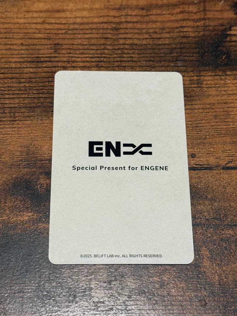 ENHYPEN 2025会報 アンケート 限定 トレカ ジェイク