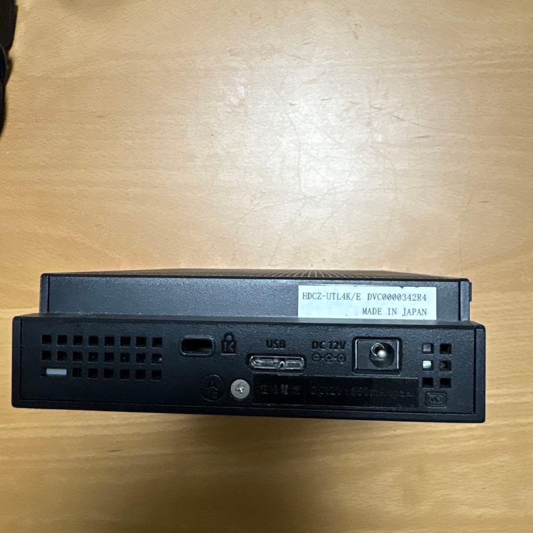 I-O DATA HDCZ-UTL4K/E 外付けハードディスク 4テラ