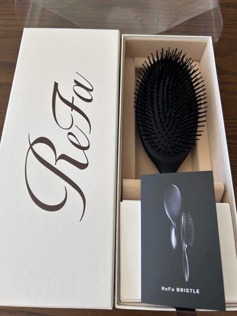 ReFa ヘアブラシ Bristle ブラック