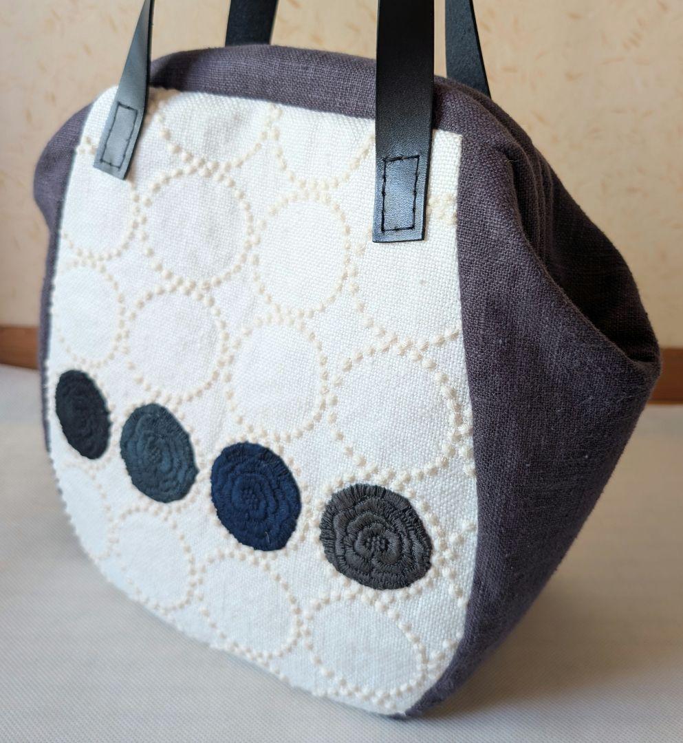 ハンドメイド　ミナペルホネン タンバリン　pjc　バッグ