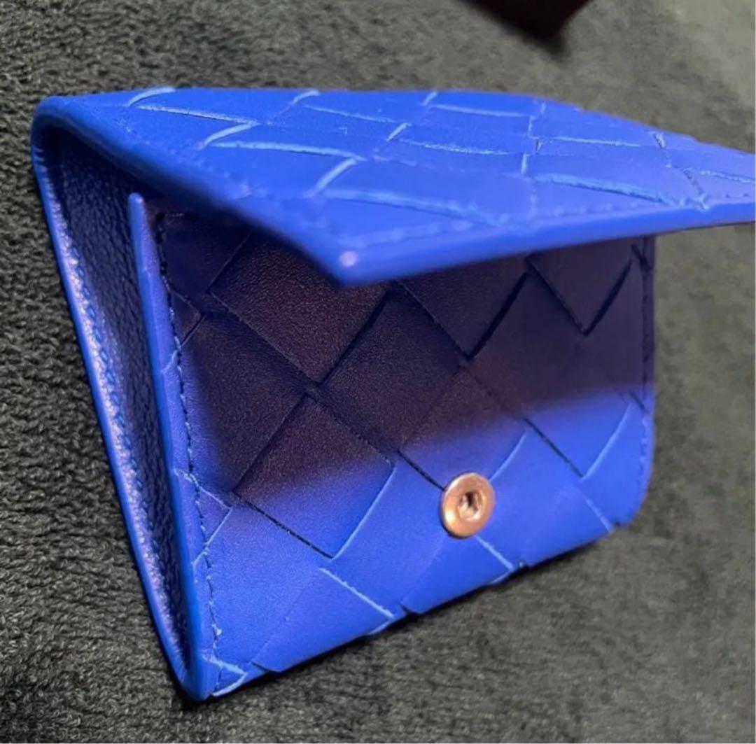 ア*@様 Bottega Veneta キルティングケース 青