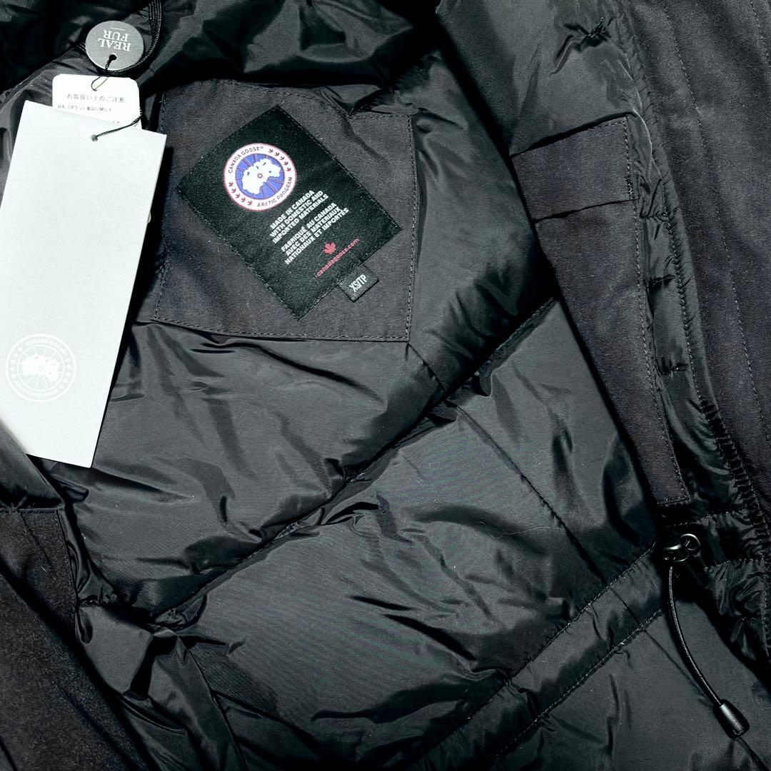 カナダグース bronte parka 【XS /ネイビー】