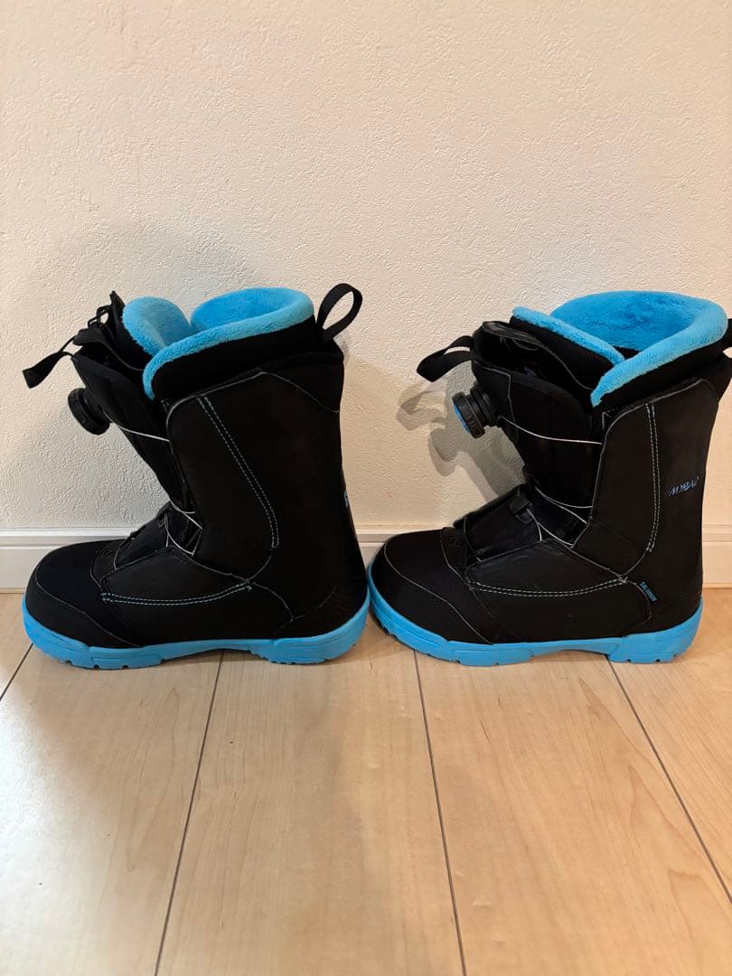 Salomon M-Wave スノーボードブーツ 黒/青 23.5