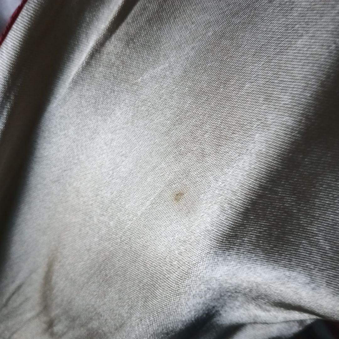 虎獅子刺繍サテン製スカジャン百花綾乱