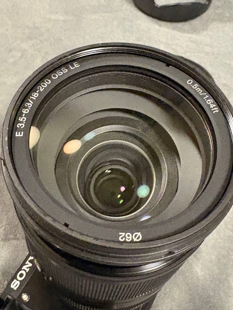 SONY α6000 説明書付 SEL18200LE付き