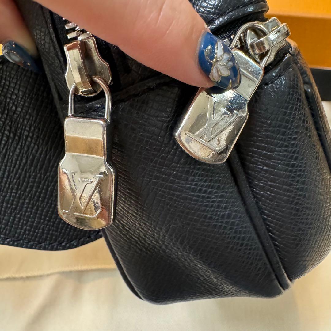 ルイヴィトン M30245 タイガラマ バムバッグ・アウトドア ノワー