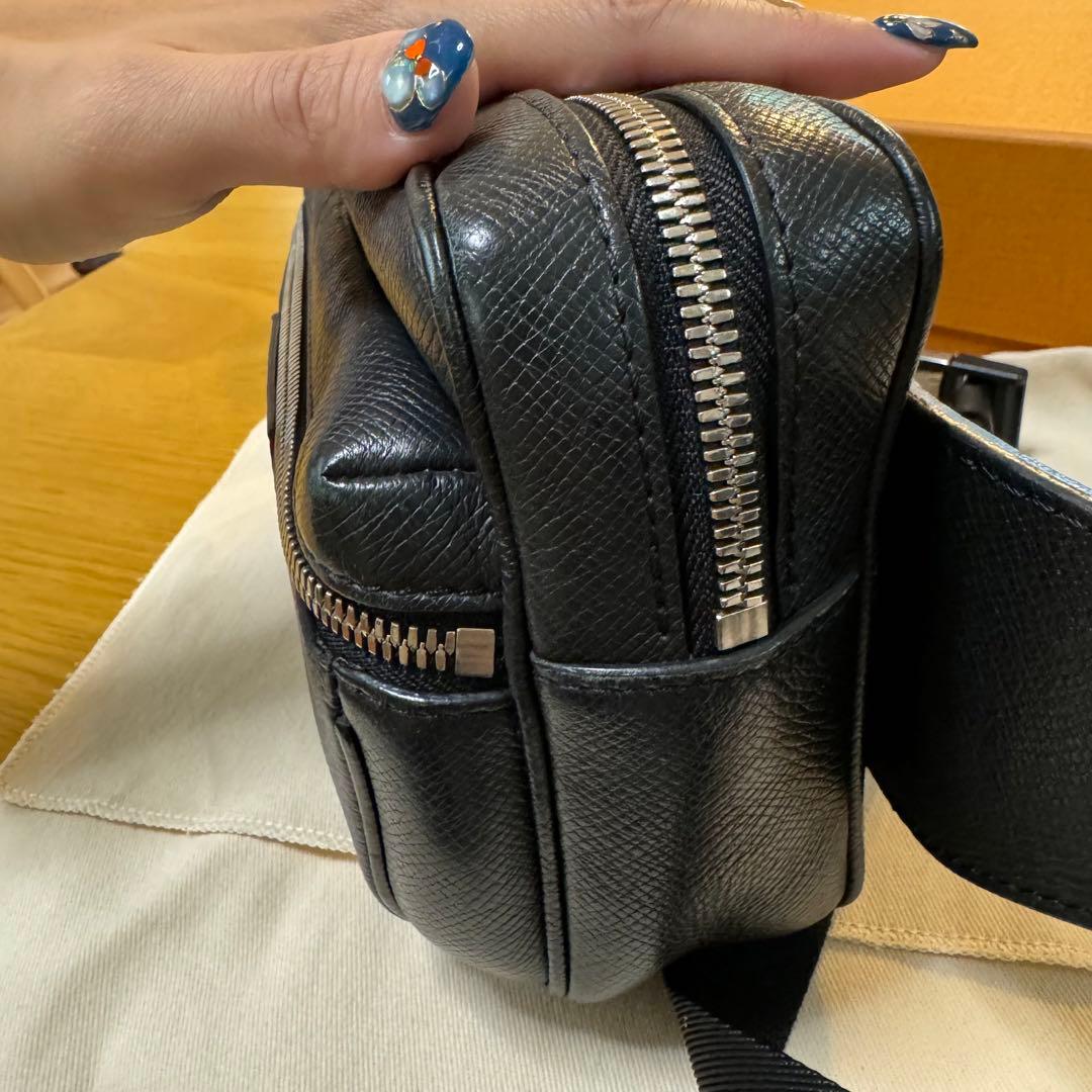 ルイヴィトン M30245 タイガラマ バムバッグ・アウトドア ノワー