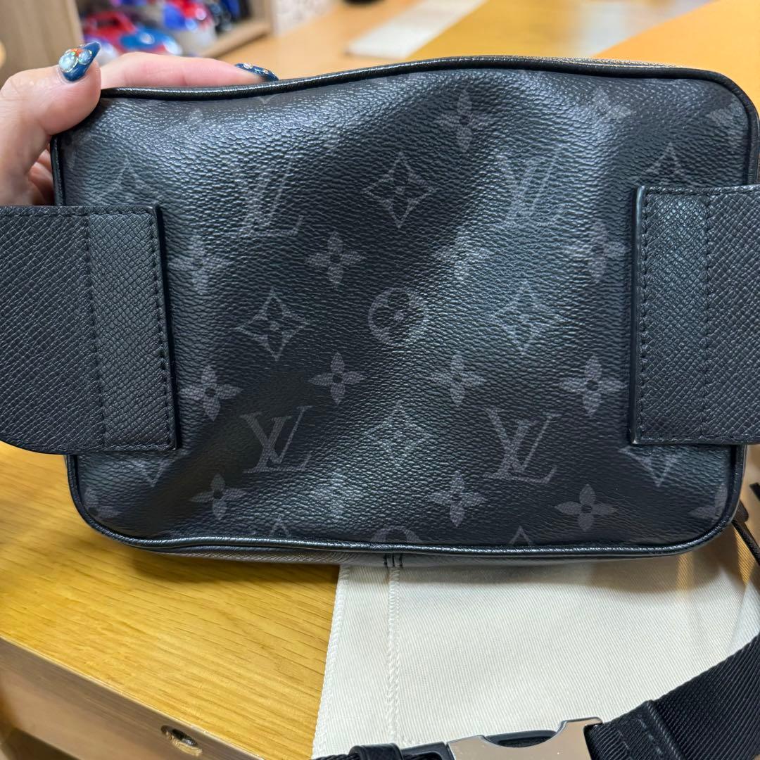 ルイヴィトン M30245 タイガラマ バムバッグ・アウトドア ノワー