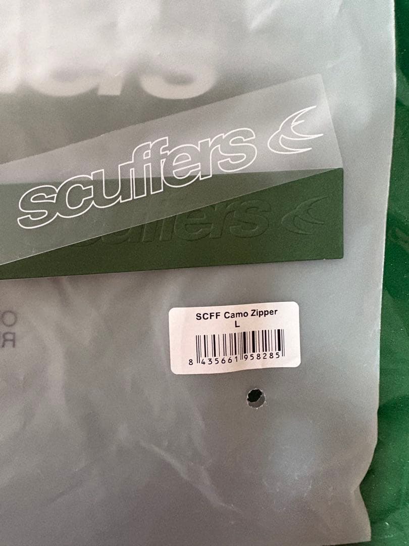 scuffers SCFF Camo Zipper ジップアップパーカ 迷彩 L