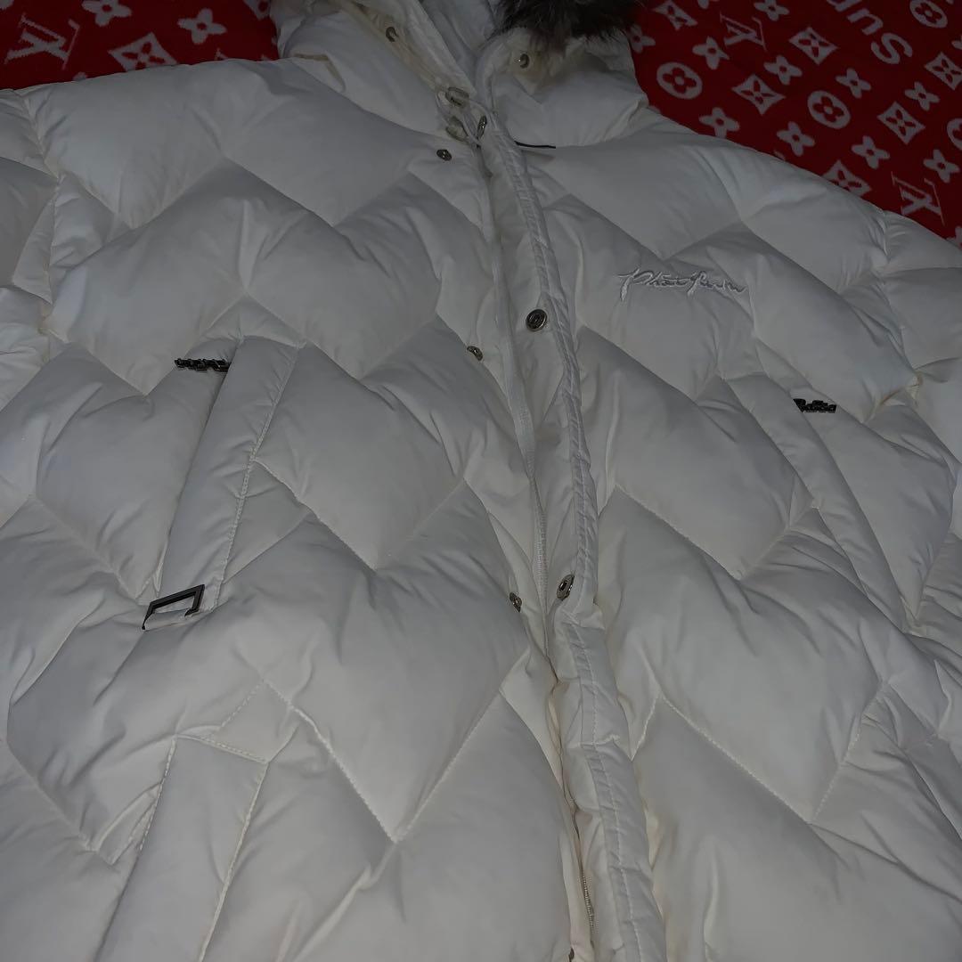 PHATFARM ダウン　ファー　hiphop bboy b系　ジャケット　レア