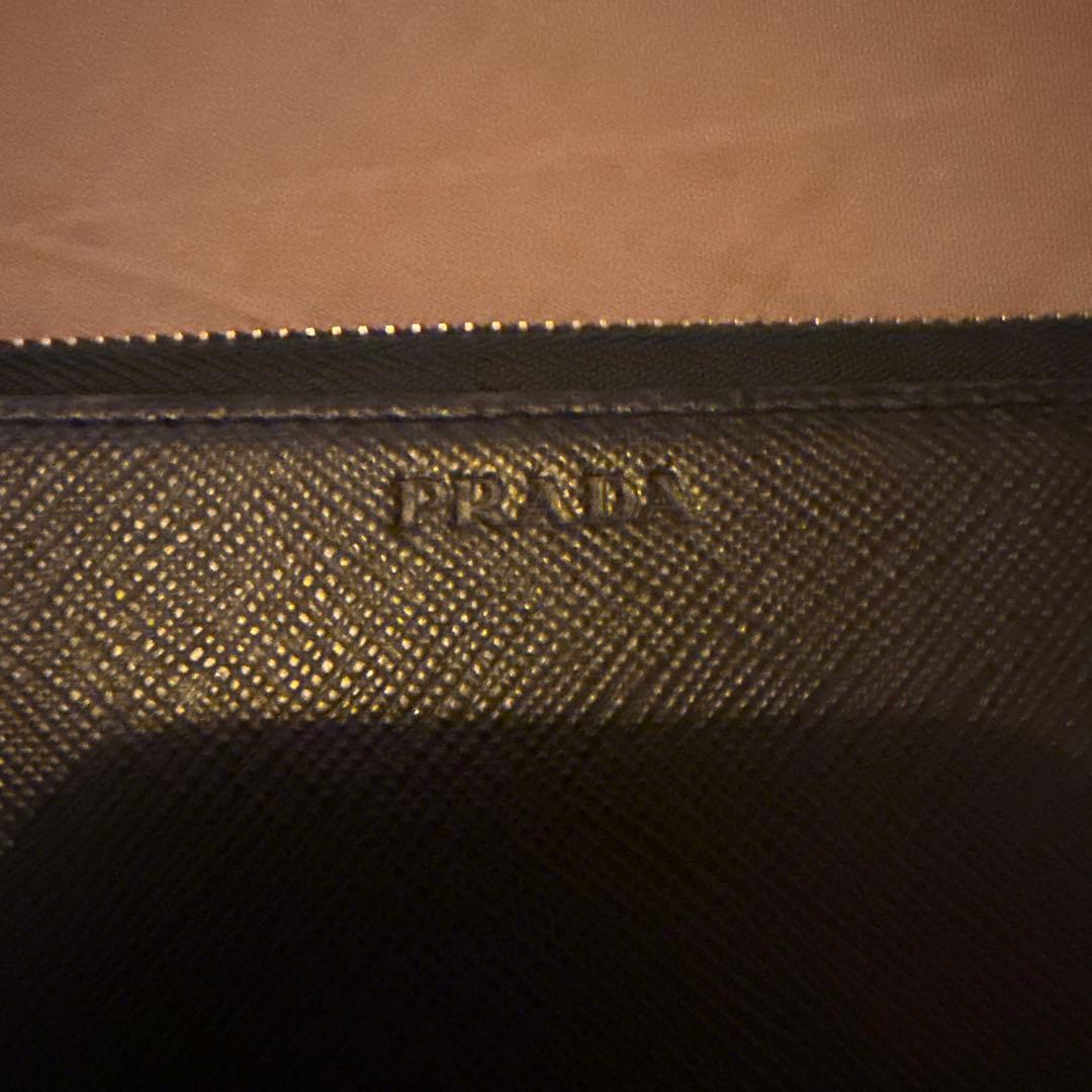 PRADA プラダ SAFFIANO1 メンズ ラウンドファスナー長財布