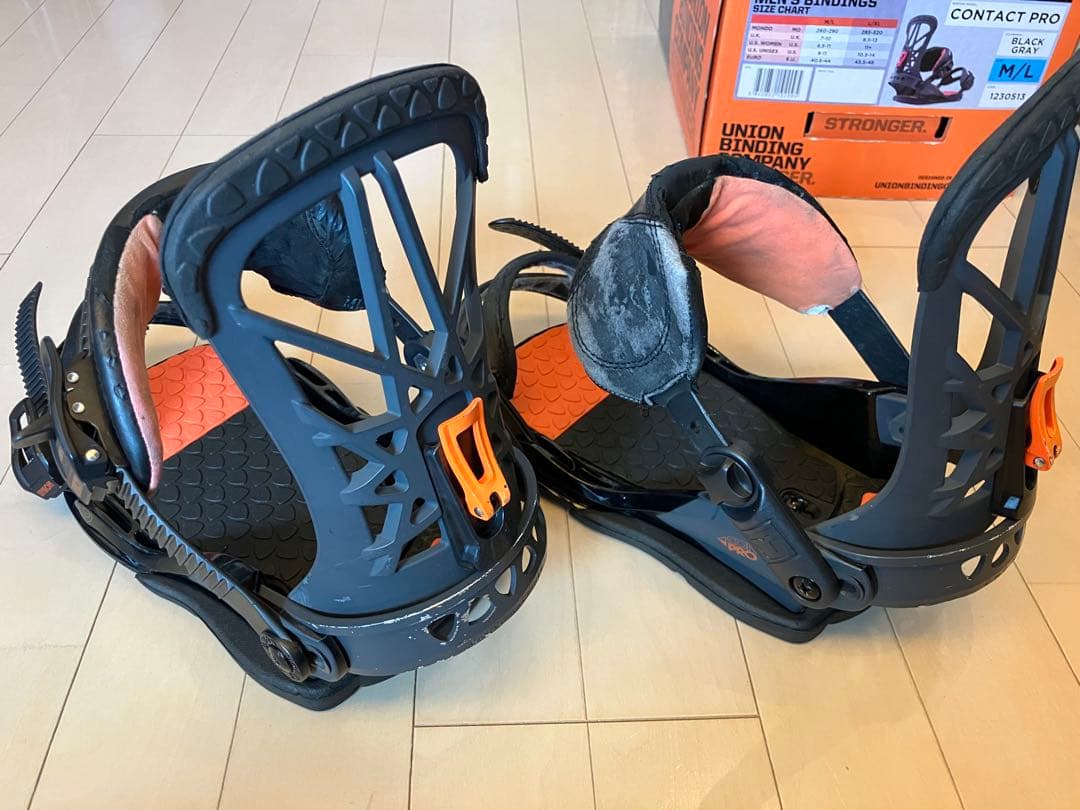 UNION CONTACT PRO メンズビンディング ブラック　ユニオン