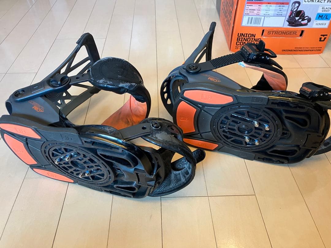 UNION CONTACT PRO メンズビンディング ブラック　ユニオン