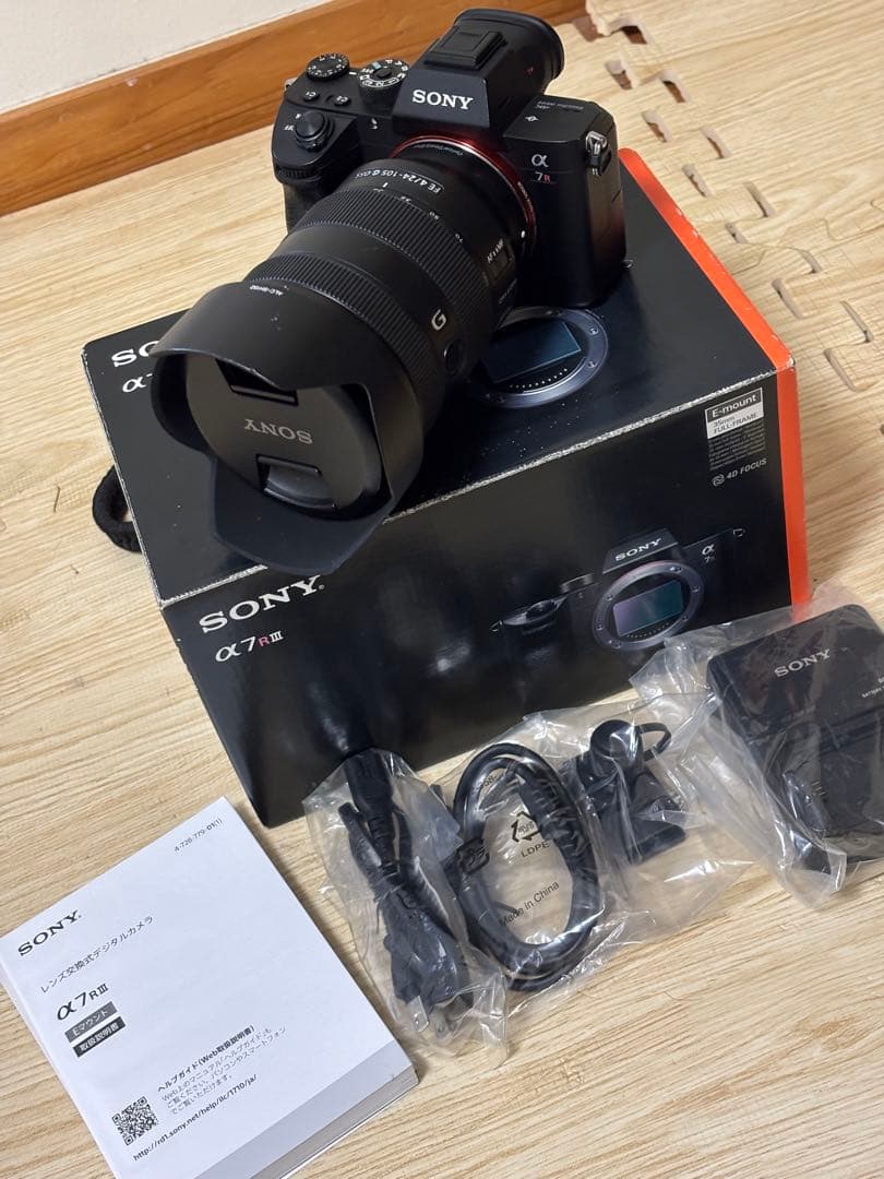 SONY a7RIII ILCE-7RM3ボディ レンズ付き