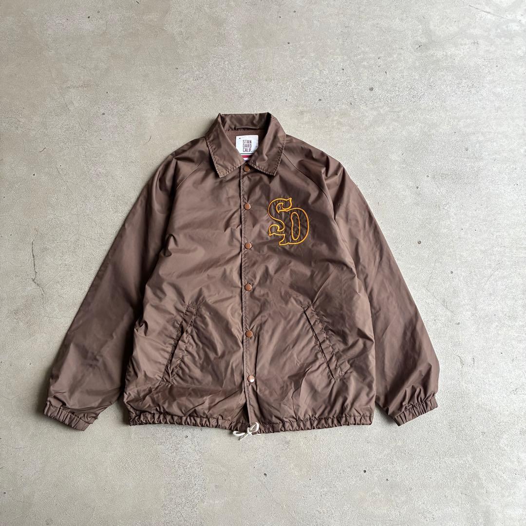 STANDARD CALIFORNIA コーチジャケット ブラウン M