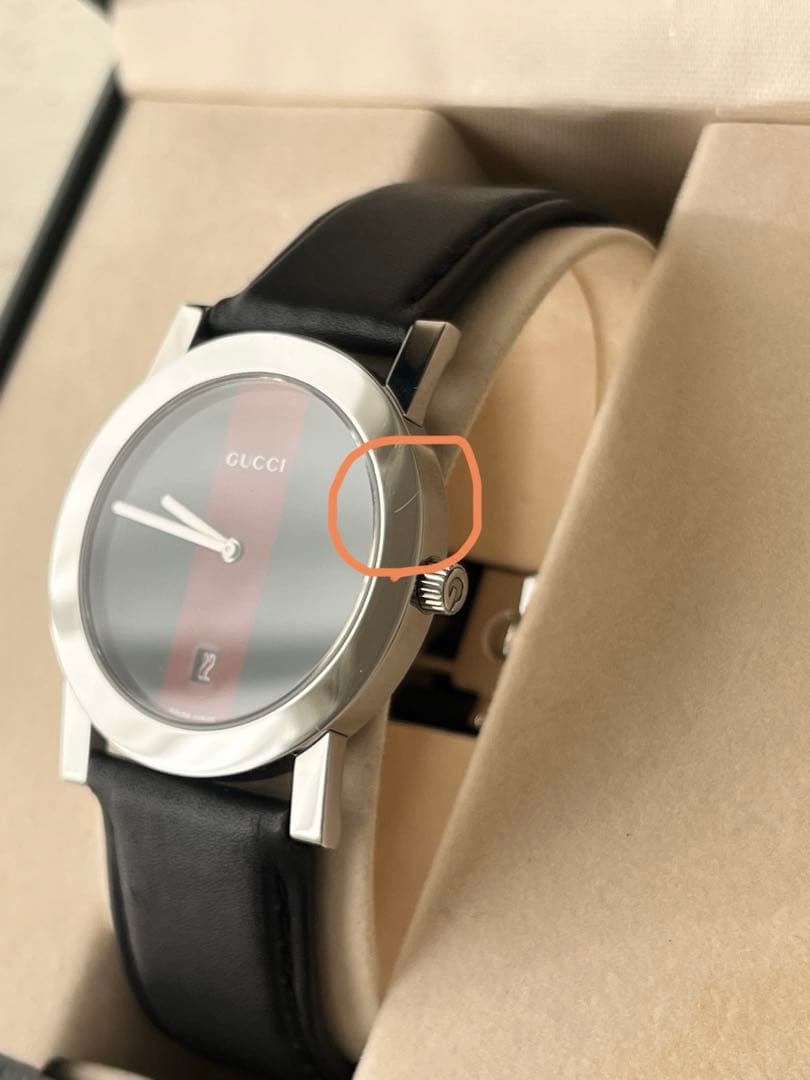 GUCCI腕時計5200M シェリーライン ステンレススチール