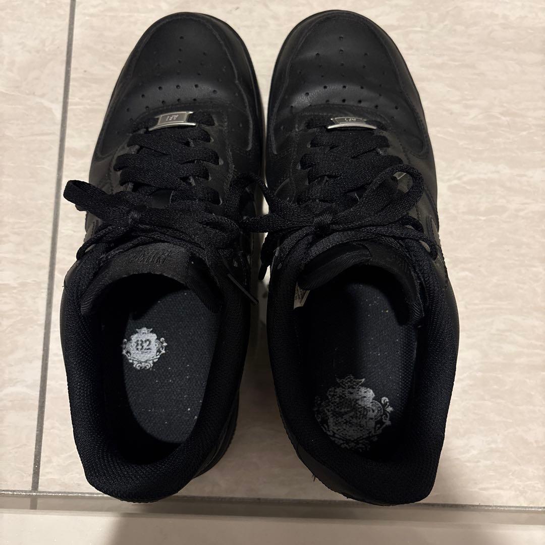 NIKE エアフォース　BLK 27.5cm
