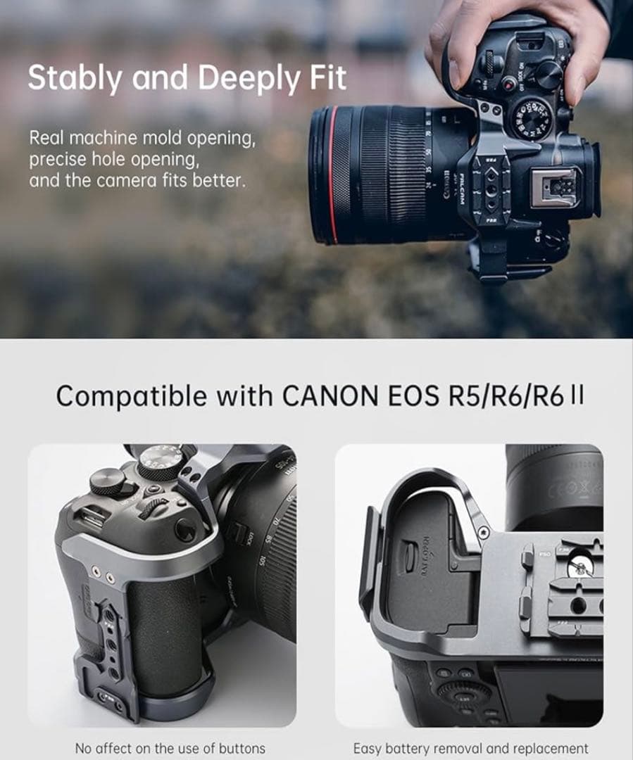 美品 Falcam ケージ キヤノン EOS R5/R5C/R6/R6II 用