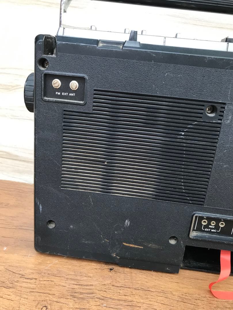 SHARP ラジカセ 昭和レトロ　GF-303SB 動作訳あり(F113)