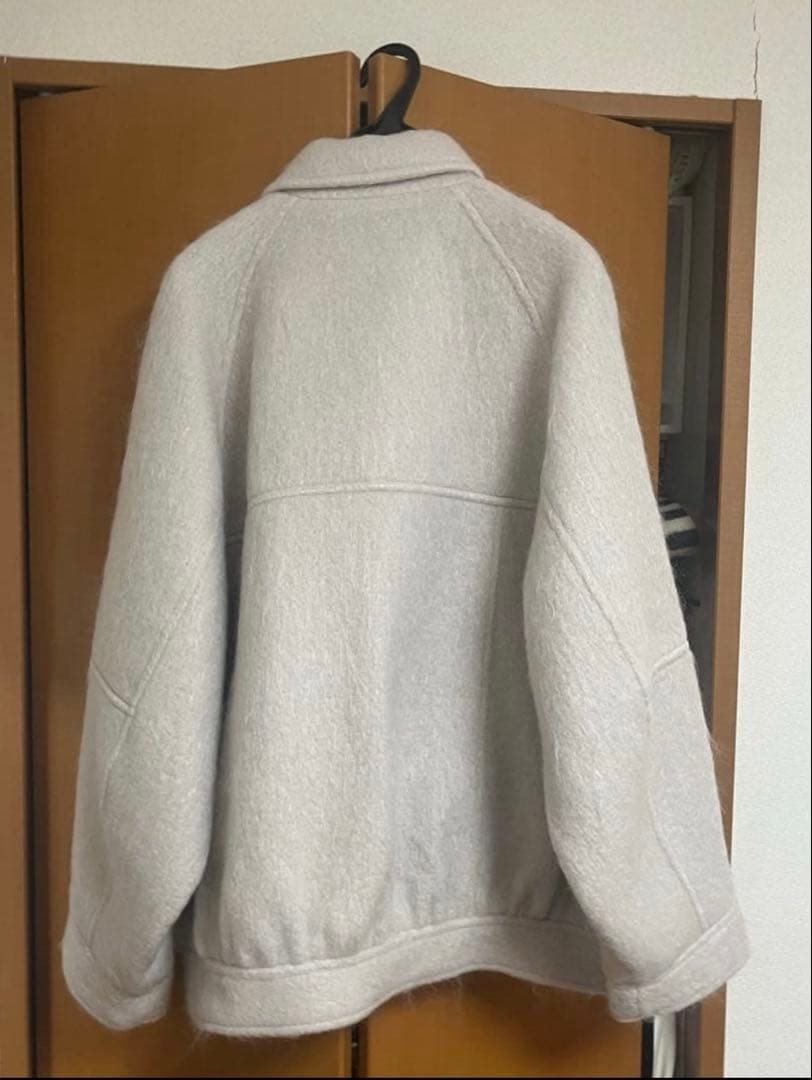 【ai出品】UND MOHAIR SHAGGY FLIGHT JACKET