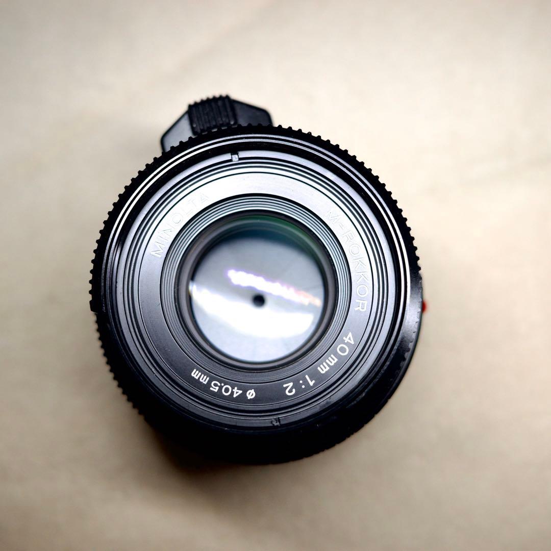 Minolta M-Rokkor 40mm f2 後期型（CLE用）