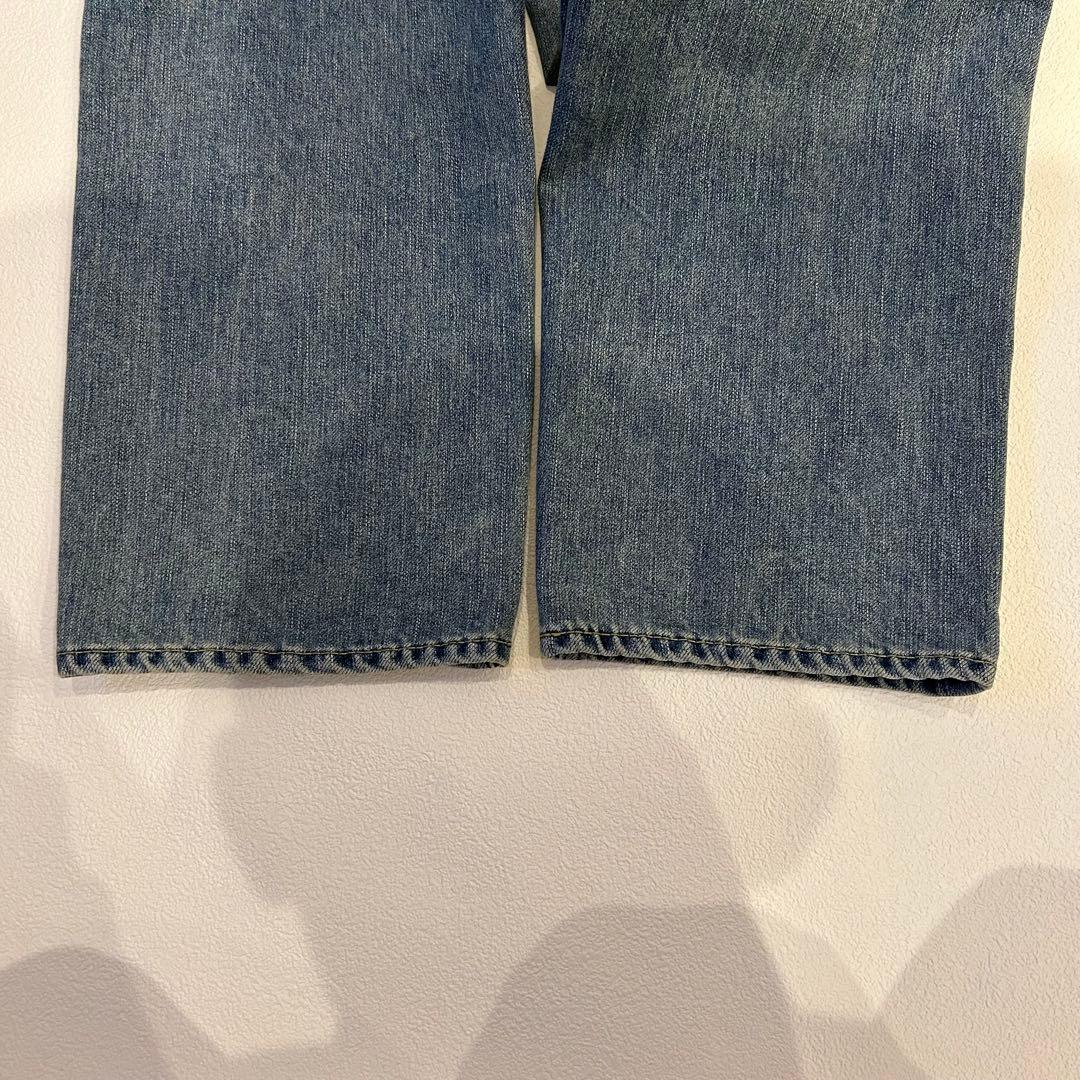 美品✨ヤヌークTrick Denim ボーイズストレート　LEA デニム　22