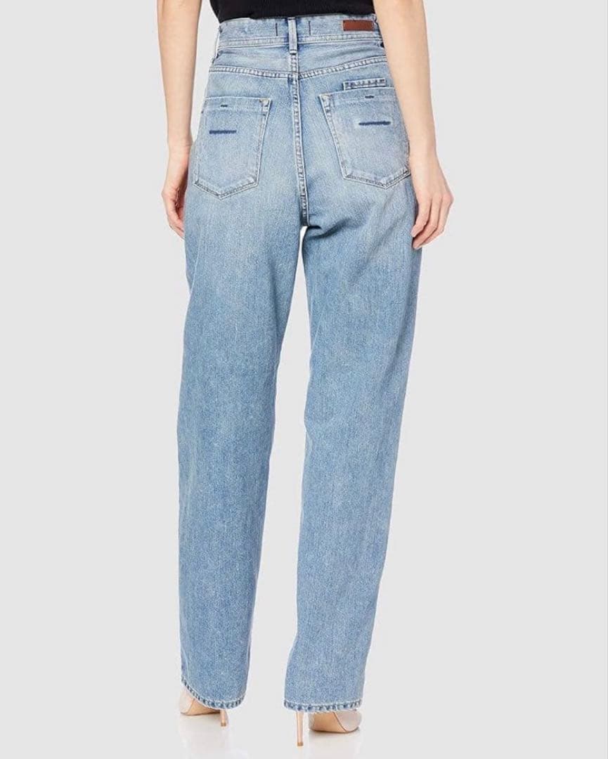 美品✨ヤヌークTrick Denim ボーイズストレート　LEA デニム　22