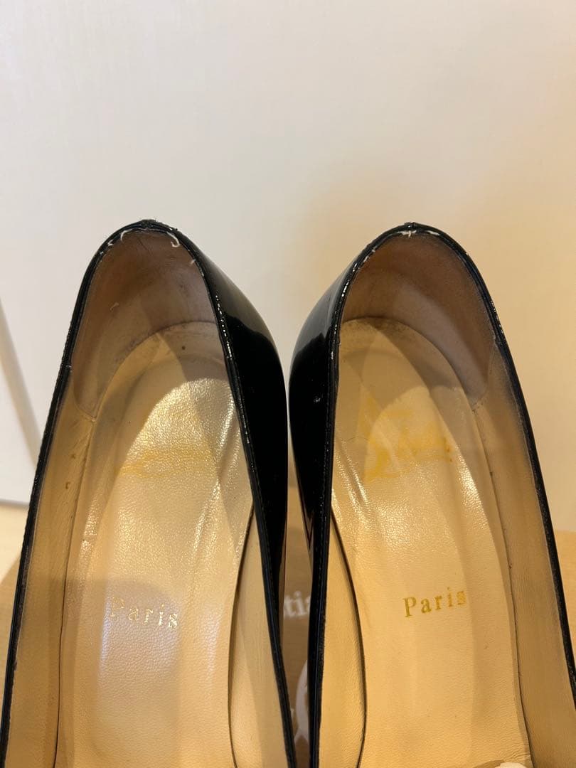 Christian Louboutin 黒 ハイヒール　38