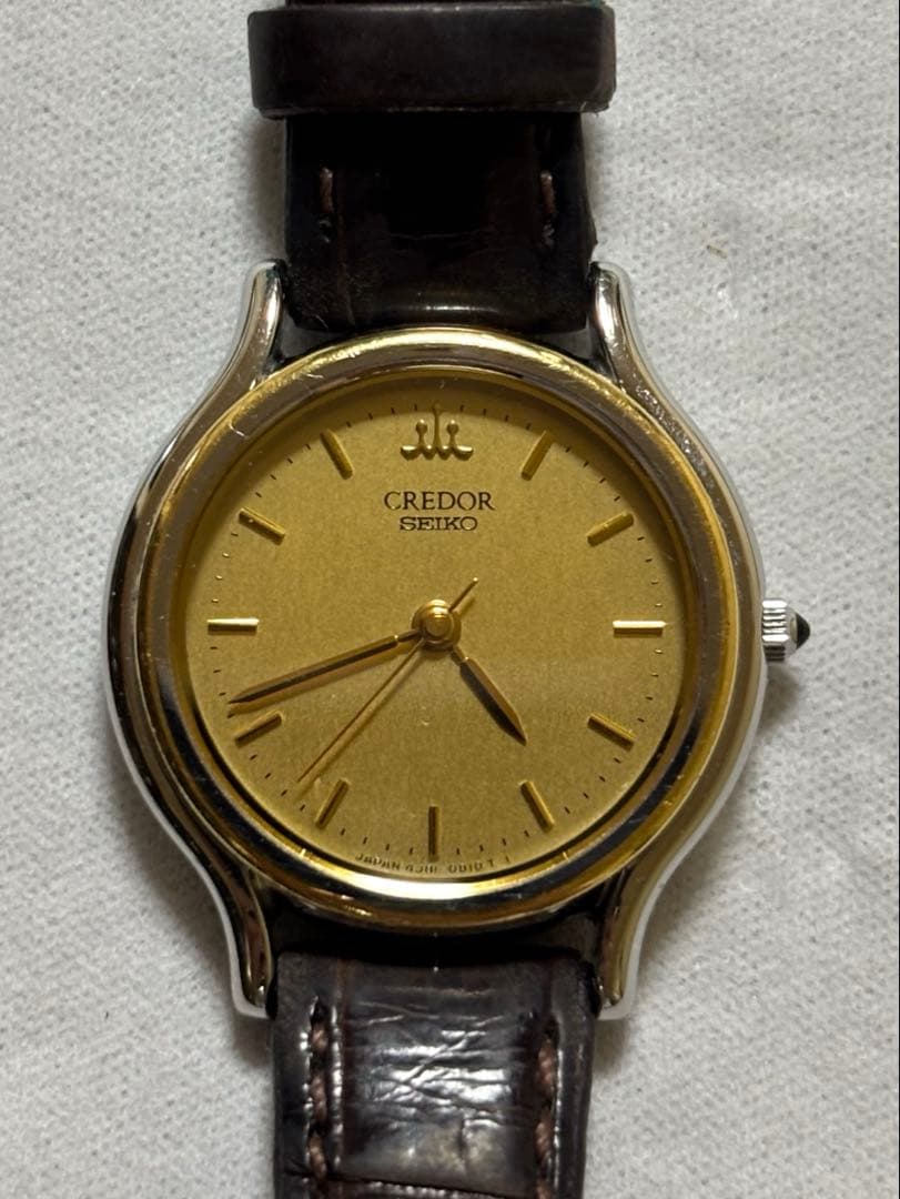 18KT ベゼル　SEIKO セイコー クレドール 4J81-0A60 腕時計