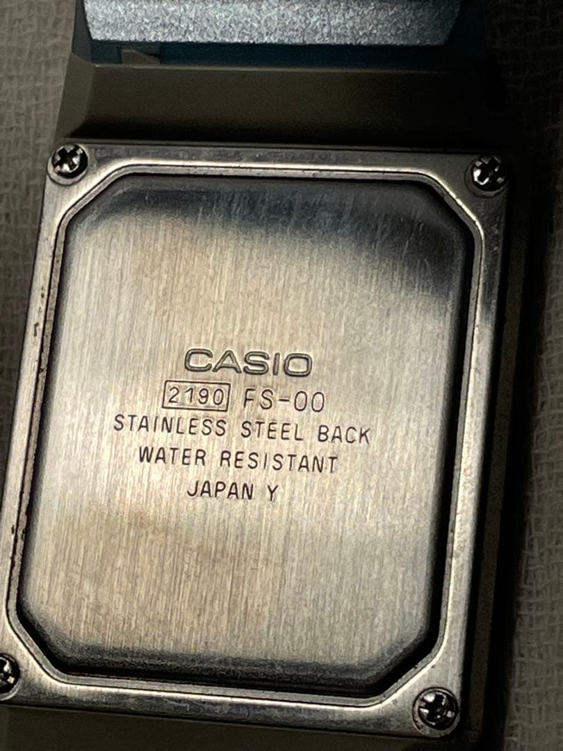時計 CASIO FS-00 film watch PELA