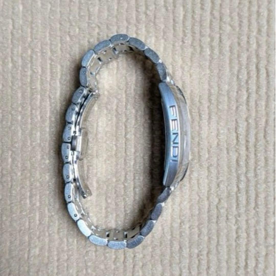 値下げフェンディFENDIステンレス時計ブラックシルバーレディースメンズ