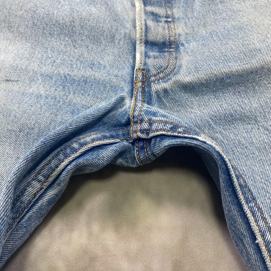 Levi’s 501古着W38極上ダメージクラッシュ メキシコ製　AG35
