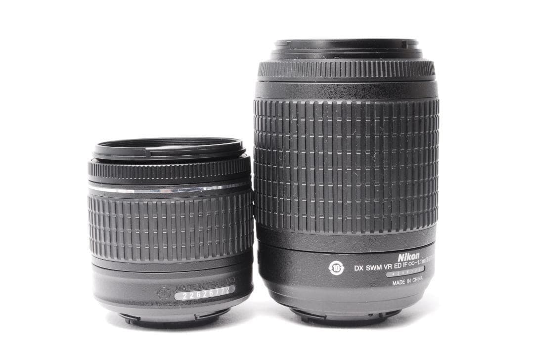 【新品級】Nikon D3400 Wレンズセット 初心者おすすめ♪ スマホ転送