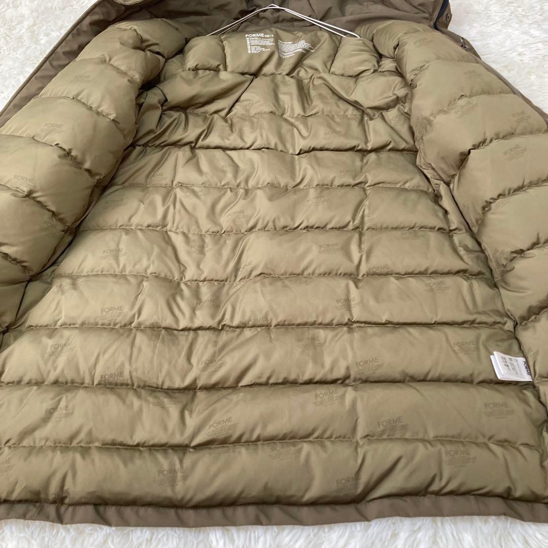 訳あり美品 FORME 東原亜希　ダウンコート　 カーキ 0サイズ　2021AW