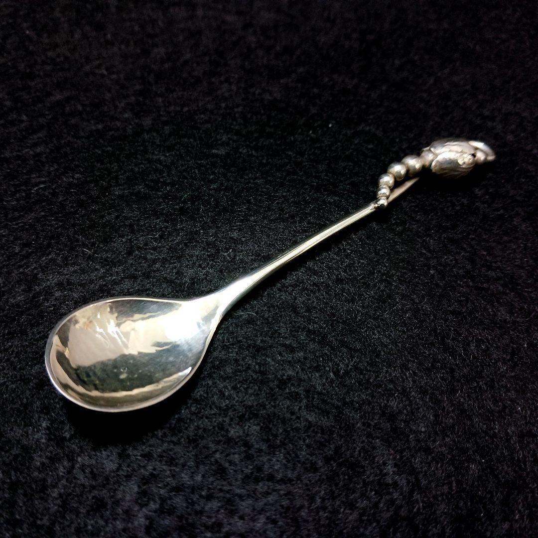 Y2125-1 ジョージジェンセン ブロッサム コーヒースプーン シルバー925