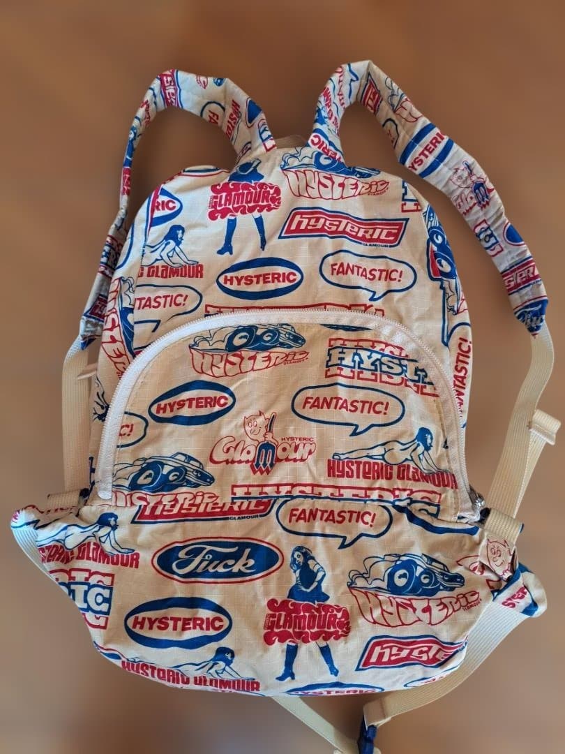 ヒステリックグラマー 総柄2WAYバック(リュックサック&ウエストポーチ)
