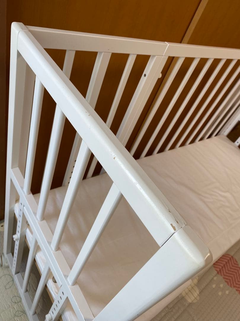 そいねーる　+　 long ベビーベッド 　ホワイト